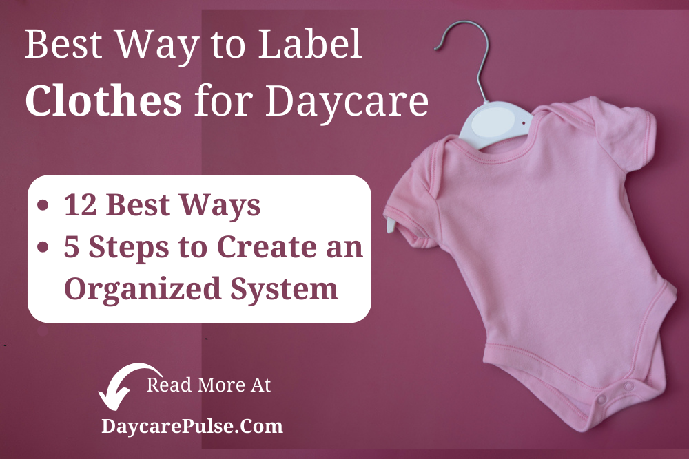 Find 12 interesting ways to label your child's daycare clothes with products that will save you time and money.