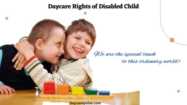 Can a Daycare Refuse a Child with a Disability