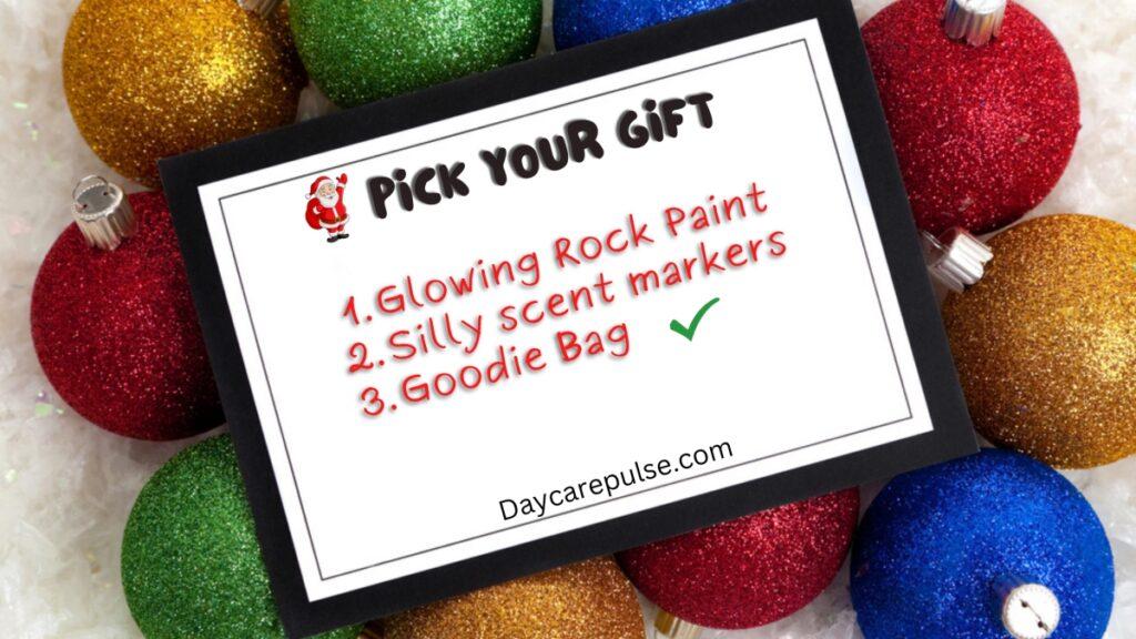 Daycare Gifts hack