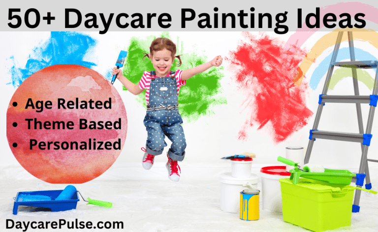 50+ Daycare Painting Ideas | Colorful Paintings