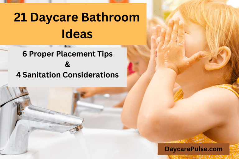 21 Daycare Bathroom Ideas: Functional & Accessible