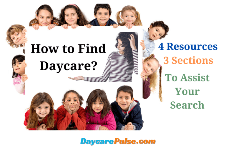 Find Daycare | 3 Sections & 4 Resources to Assist Your Search