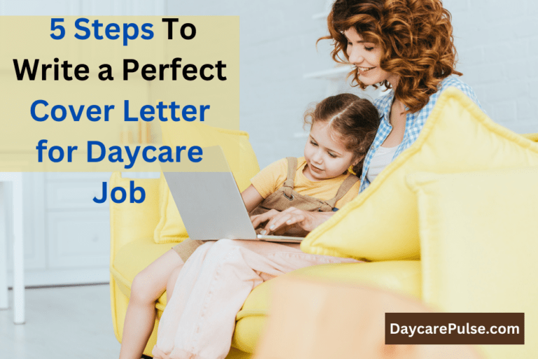 daycare cover letter no experience