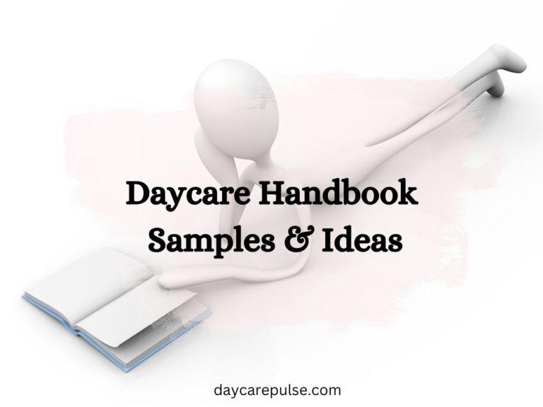 Daycare Handbook Examples | 13 Sections to Cover