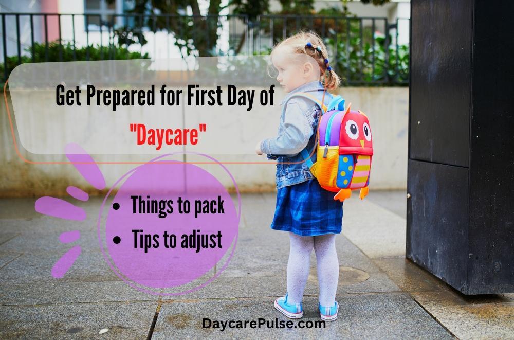 Are you preparing for your little one's first day of daycare? Check out these 7 essential items that you need to have packed and tips for smooth transition!