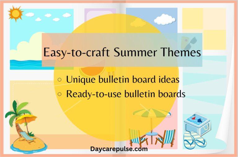 Summer Bulletin Board Ideas for Daycare