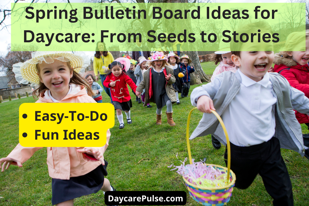 Elevate your daycare with vibrant learning spaces using creative and educational spring bulletin board ideas.