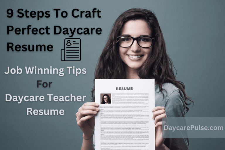 How to Write Daycare Teacher Resume | Examples & Template