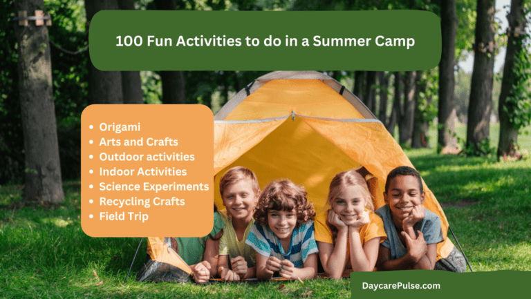 Summer Camp Ideas For Daycare| 100 Fun Activities For Kids