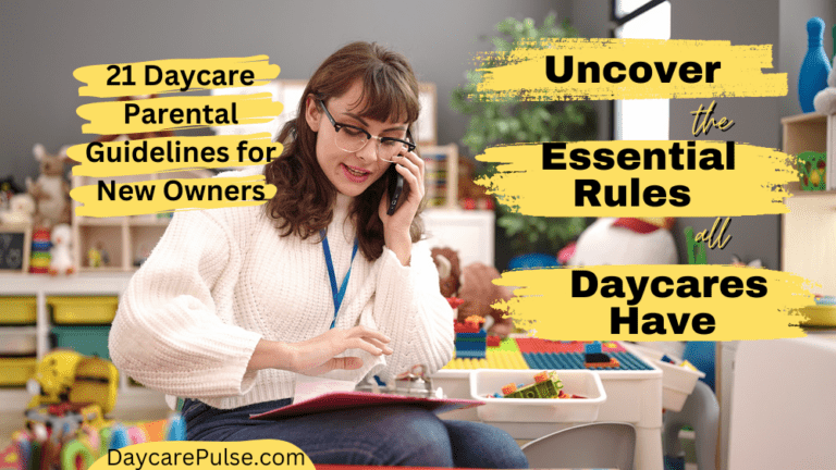 21 Daycare Rules for Parents for Smooth Daycare Operation