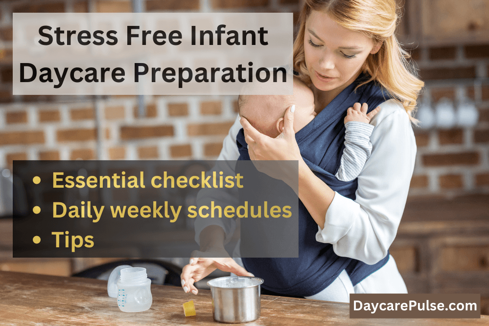 7 Essential Checklist Items to Prepare an Infant for Daycare
Streamline your routine and ease anxiety with effective daily and weekly scheduling strategies. Tips for parents.
