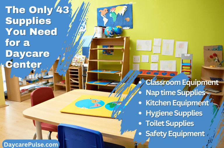 Equipment Needed for a Daycare Center – Money Saving Ideas