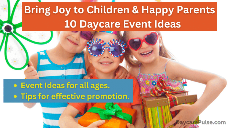 10 Daycare Event Ideas | Bring joy to children, Happy Parents