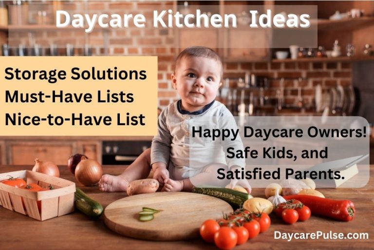 Daycare Kitchen Ideas: Space-Efficient and Age-Appropriate