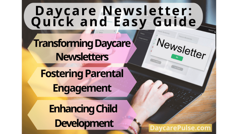 Daycare Newsletter: Quick and Easy Guide