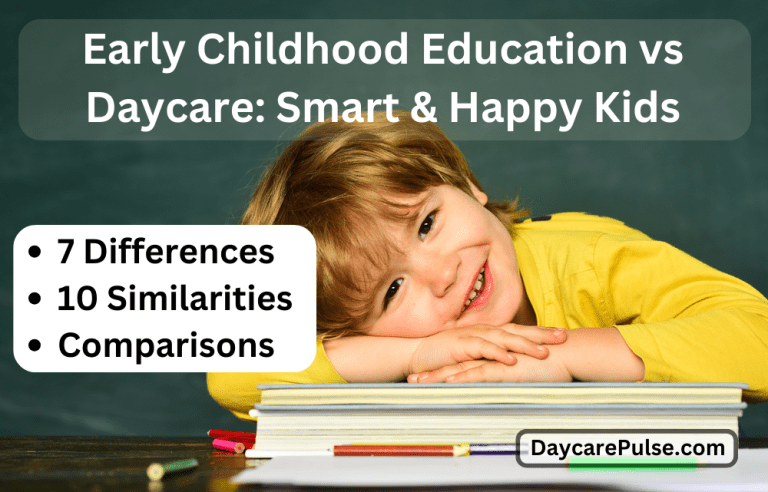 Early Childhood Education vs Daycare: Smart & Happy Kids
