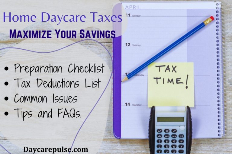 Home Daycare Taxes: Maximize Your Savings